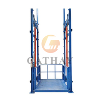 Ascenseurs de chargement hydrauliques certifiés CE, industriels et domestiques, personnalisables de 1 à 15 m, pour intérieur/extérieur, capacité 300 kg-2000 kg