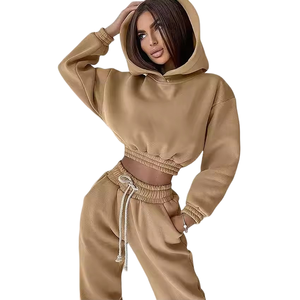 Alerte de vente Combinaisons de jogging personnalisées pour femmes avec panneaux, service de piste OEM pour filles - Product Image 6