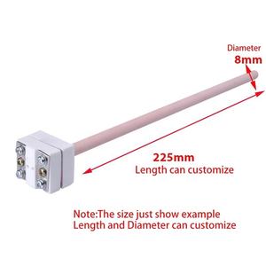 เทอร์โมคัปเปิลชนิด K สำหรับเตาเผาสัตว์ 0-1300 องศาเซลเซียส เทอร์โมคัปเปิลแพลตตินัมโรเดียม Pt-rh <span class=keywords><strong>B</strong></span> R S สำหรับเตาเผา 0-1800 องศาเซลเซียส - Product Image 4