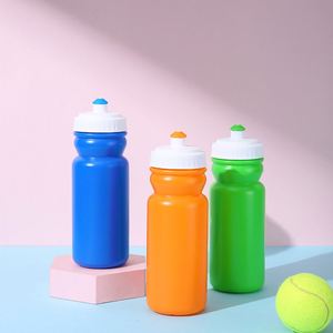 Ready Stock HDPE Plastic Sports Bottles Multi-Color Direct Drinking Mouthpiece <b>Cups</b> for Outdoor Cycling Plastic Drinkware - Product Image 2
