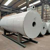 Chaudière à mazout et gaz de 240 kW à structure de flamme enveloppée par du mazout (wet-back) pour le chauffage des machines textiles