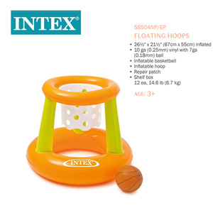 <span class=keywords><strong>Jeu</strong></span> de basket-ball flottant <span class=keywords><strong>Intex</strong></span> 58504 avec ballon, pack de luxe - Product Image 4