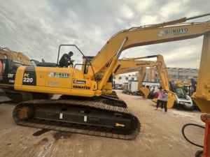 Excavadoras de Alta Eficiencia KOMATSU PC220 de 22 Toneladas y 110KW para Proyectos de Construcción Pesada, Excavadora de Orugas de 22 Toneladas - Product Image 2