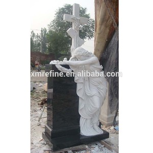 Низкая цена, украшение, ангел, мраморный гранит, памятник, покупатель xiamen - Product Image 2