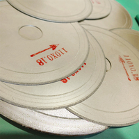 Offre d'usine : Lame de scie diamantée super fine haute précision, disque de coupe abrasif personnalisable OEM pour pierres précieuses, jade et bijoux de haute qualité