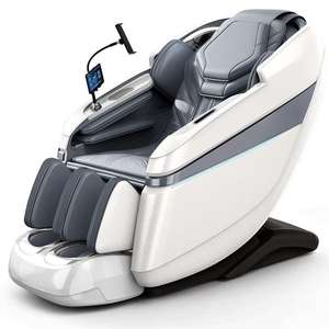 2025 Luxus Ganzkörper 4D Schwerelosigkeits-<span class=keywords><strong>Massage</strong></span> stuhl mit Heizung Shiatsu-Funktion Drahtloses Telefon ladegerät für Wohnkultur - Product Image 1