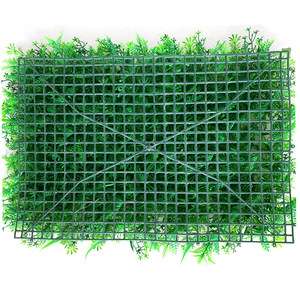 <b>Artificial</b> Five Blessings <b>Grass</b> Lawn 12cm High Simulation Leaves Outdoor Green Wall Decoration - Product Image 3