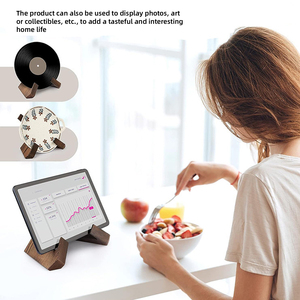 Wooden Cookbook <b>Stand</b> Handcrafted, Display Holder <b>for</b> Recipe Books <b>Tablets</b> Photos Kitchen Decor, Gift <b>for</b> Chefs Book Lovers - Product Image 3