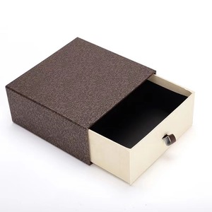 Custom drawer packaging box with <b>foam</b> insert paper packaging cosmetics sliding jewelry gift box - Product Image 4
