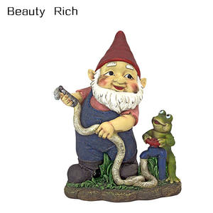 Statue pare-feu en résine et à résine, Statue de <span class=keywords><strong>pompier</strong></span>, automatique, couleur unie, taille unique, idéal pour la pelouse du jardin - Product Image 1