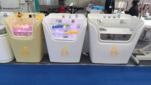 <span class=keywords><strong>EEUR</strong></span> Bain de massage hydro-spa pour animaux de compagnie à usage domestique Bain à remous pour animaux de compagnie Baignoire en acrylique pour animaux de compagnie - Product Image 6