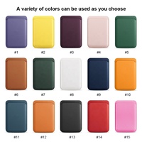 Portefeuille en cuir de qualité supérieure en gros avec porte-cartes, portefeuille magnétique pour iPhone 12 13 14 15 16 17 18