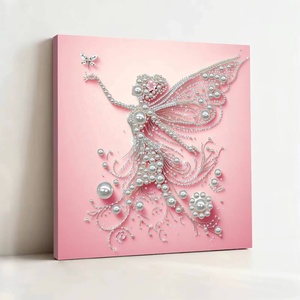 Kit de Peinture Diamant DIY pour Débutants Adultes, Motif Animal Imprimé, Peinture Scintillante pour Décoration Murale et Cadeau Fait Main - Product Image 1