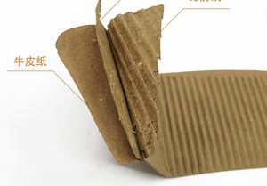 Manchon de protection isotherme jetable en carton ondulé de haute qualité pour gobelets de boissons 90mm 80mm, pour café, lait, thé, personnalisable - Product Image 5