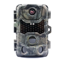 Caméra extérieure 4K avec batterie AA intégrée, vision nocturne 940nm sans éclat, caméra de sentier, carte Micro SD jusqu'à 512 Go, pour équipement de chasse