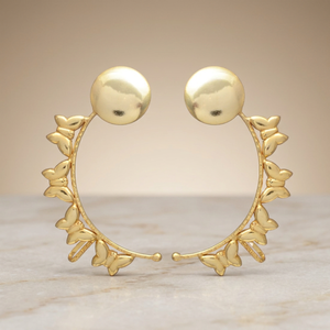Boucles d'oreilles pendantes en laiton, faites à la main, style indien, vente en gros, unisexe, bijoux classiques pour anniversaire, plaqué rhodium, perle - Product Image 2