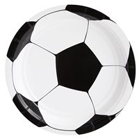 Conception de ballon de football CMYK blanc approuvé par la FDA de 7 pouces 350gsm plaque jetable ronde 7 pouces carton pour les fêtes