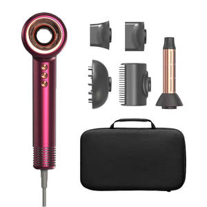 Sèche-cheveux ionique LANSAM personnalisé en usine, moteur électrique BL DC haute vitesse 1400-1600W, protection thermique pour salon, hôtel, domicile - Product Image 5