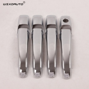 WZXD Cache-poignée de porte chromé ABS en plastique pour Grand 2014, pour 2007 2017 - Product Image 6