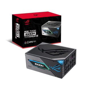 Fuente de Alimentación para PC ROG <span class=keywords><strong>THOR</strong></span> III 1000W Platinum 80+ de Nuevo Lanzamiento en 2025 con Pantalla OLED Magnética para Computadoras de Escritorio para Juegos de 1000W - Product Image 1