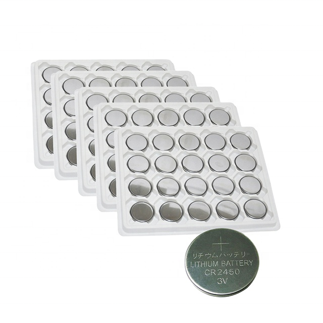 Round Small Size SC Lithium Battery CR2032 CR2450 3v 550mAh Button Cell