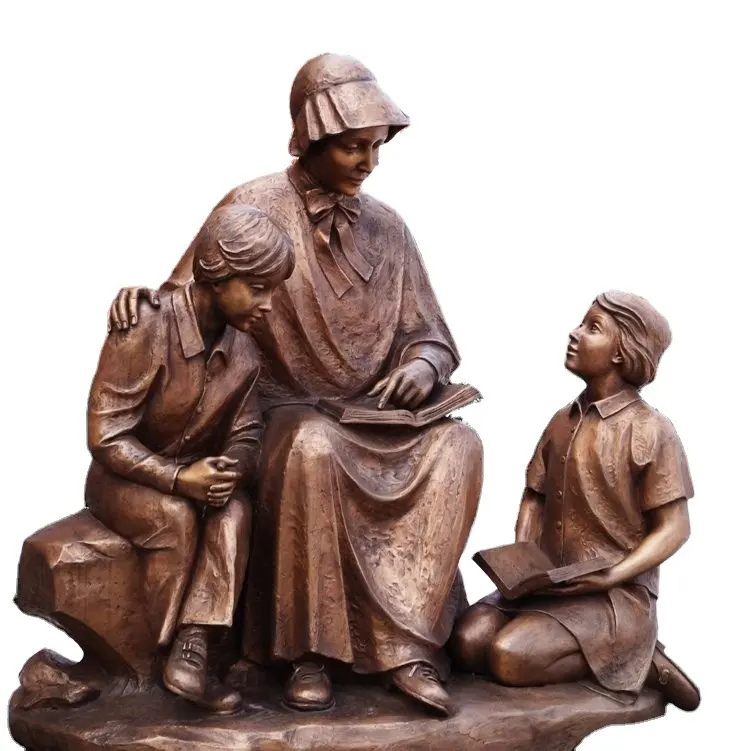 Saint Elizabeth Ann Seton sculpture bronze for outdoor Catholic Church Religious figures Statue for sale