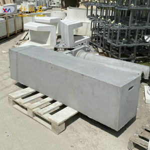 Nuevo Banco de Hormigón GRC Magic Stone, Muebles de Patio para Exteriores, Material de Alto Rendimiento, Decoración de Paisajes - Product Image 1