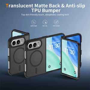 Pour iPhone Duo Nouvelle coque de téléphone populaire et agréable pour la peau Coque de téléphone à charge magnétique pour iPhone 18 Duo - Product Image 4