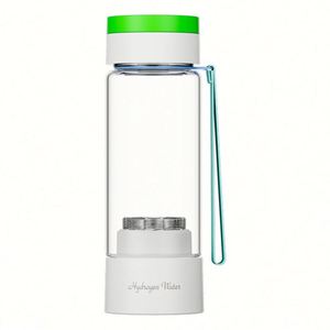 Bouteille d'eau enrichie en hydrogène avec logo personnalisé, générateur d'hydrogène intelligent portable rechargeable, filtre intégré - Product Image 2