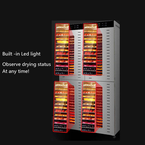 96 Trays 304 Stainless Steel Commercial Fruit Vegetable <b>Dehydrator</b> <b>Machine</b> Electric Heating Multifunctional Dryer 110V/220V/380V - Product Image 2