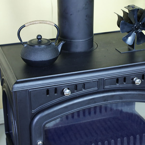 Cheminée à bois vintage en fonte avec insert pour jardin et patio, grande chambre de <span class=keywords><strong>combustion</strong></span>, poêle à bois - Product Image 2