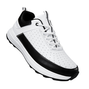 Xiyulong Men's Golf Shoes White Navy Rubber Outsole Low Heel Casual Sport Shoes Size Plus Leisure Wear - Product Image 5