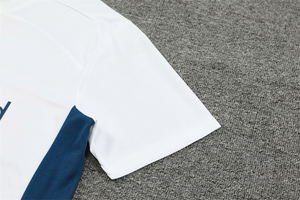 Uniformes de Fútbol de Verano, Conjunto de Entrenamiento de Manga Corta, Jersey 25/26 Marsella, Transpirable, Poliéster, Secado Rápido, Cuello Redondo, Unisex - Product Image 5