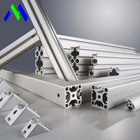 Profilés d'extrusion d'aluminium Profilés d'aluminium à LED personnalisés Pièces d'usinage CNC pour boîtiers électroniques industriels architecturaux
