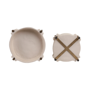 Vassoi decorativi con gambe in metallo rialzate per gioielli e decorazioni per la casa - Product Image 6