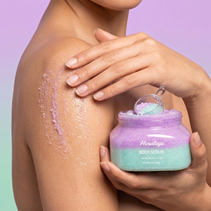 Gommage corporel exfoliant personnalisé OEM, hydratant en profondeur, nourrissant, à l'huile <span class=keywords><strong>d</strong></span>'amande douce, au beurre de karité et au sucre pour éliminer les peaux mortes - Product Image 3
