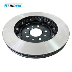 Disque de frein à rotor arrière Hsingyik en 2 pièces pour <span class=keywords><strong>Aston</strong></span> <span class=keywords><strong>Martin</strong></span> DB9 Vantage 4G432C026AE 330X28MM - Product Image 6