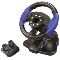 3 en 1 voiture de jeu de course contrôle des roues F1 Usb jeu support de volant et pédales pour Ps2 Ps3 Pc