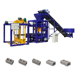 Mesin Pembuat Bata Beton Berongga QT4-26 New Guinea untuk Trotoar - Product Image 1