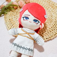 Peluche personnalisée de dessin animé, peluche douce personnalisée, poupée en peluche d'anime, peluche de personnage de jeu d'animation faite à la main, cadeau pour les fans