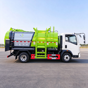 Camión de Basura para Alimentos Sinotruk Howo 4x2 con Caja Elevadora y Sistema Hidráulico - Product Image 4