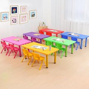 Table d'<span class=keywords><strong>enfant</strong></span> <span class=keywords><strong>pas</strong></span> chère pour la maternelle, table en plastique durable pour enfants, table de fête pour enfants, <span class=keywords><strong>bureau</strong></span> de classe pour la garderie - Product Image 4