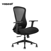 Chaise de bureau de direction chauffante en gros Mobilier d'ordinateur BOSS moderne Appui-tête ergonomique pivotant en tissu maillé réglable