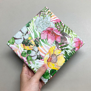 Guardanapos de Papel Coloridos Impressos de 2 Camadas para Decoupage com Design de Dobragem em Estilo de Bolsa para Uso em Jantar - Product Image 6