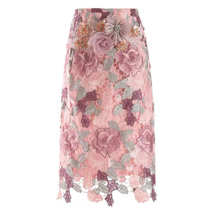 بيع قماش تول فرنسي نقي فاخر مطرز متعدد الألوان مناسب لملابس النساء وفساتين السهرة - Product Image 6