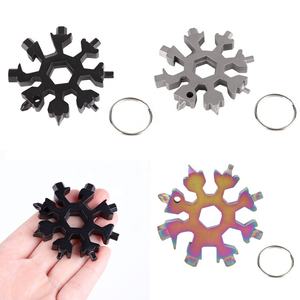 <span class=keywords><strong>Outil</strong></span> <span class=keywords><strong>multifonction</strong></span> en acier inoxydable <span class=keywords><strong>flocon</strong></span> de neige 18 en 1 - Product Image 2