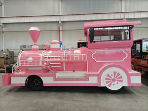 Op maat gemaakte sightseeingtrein voor buiten, van staal, attractie voor pretparken en winkelcentra, toeristentrein - Product Image 1