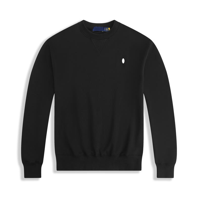 Black with white pony logo