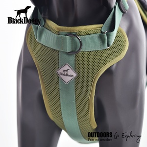 Grosir lembut empuk cepat dilepas reflektif anjing berjalan <span class=keywords><strong>Mesh</strong></span> <span class=keywords><strong>Harness</strong></span> dengan fitur terpisah dan Jacquard menenun pegangan - Product Image 3