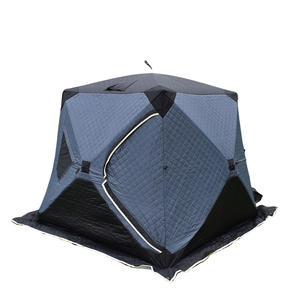 Mini automatique Camping hiver esquimau Portable Pop-up <span class=keywords><strong>pêche</strong></span> sur glace 2 personnes Extra Large isolé infrarouge Sauna <span class=keywords><strong>tente</strong></span> - Product Image 6